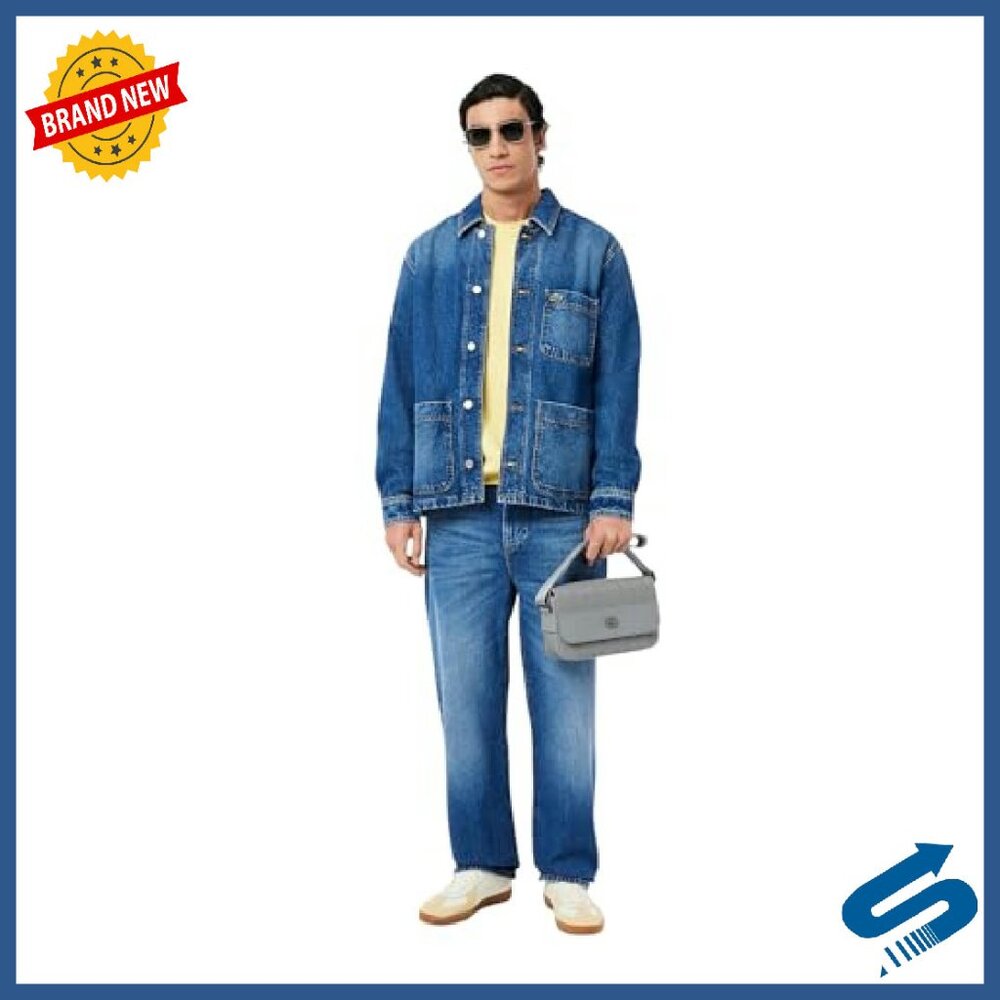 Monogram Crossover Bag Adjustable Strap PU Leathe… - image 8